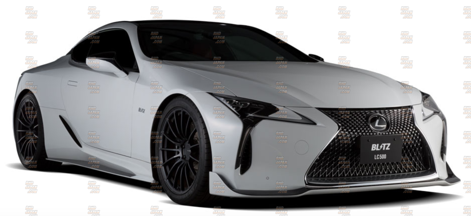 Blitz Aero Speed R-Concept Front Lip Spoiler Carbon Fiber - Lexus
